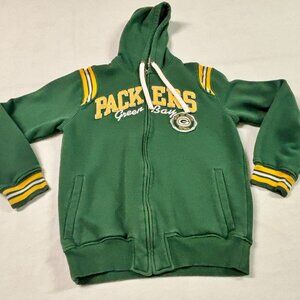 ~~~GREEN BAY PACKERS VINTAGE NFL M EMBROIDERED UNIQUE HOODIE